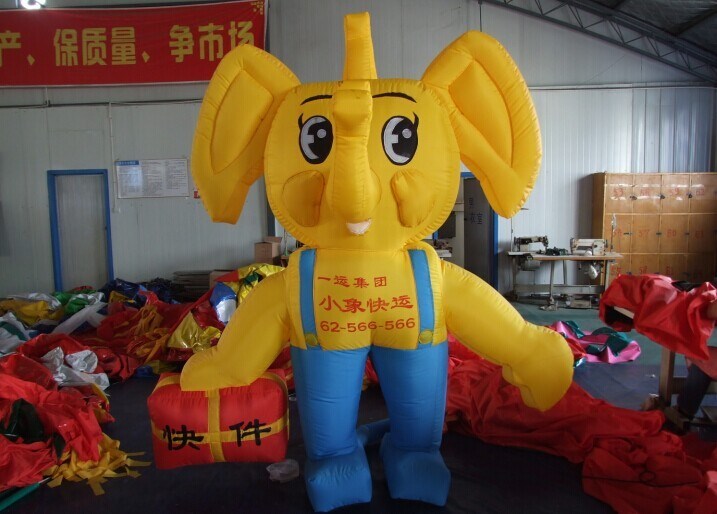 柳州大象充气卡通气模